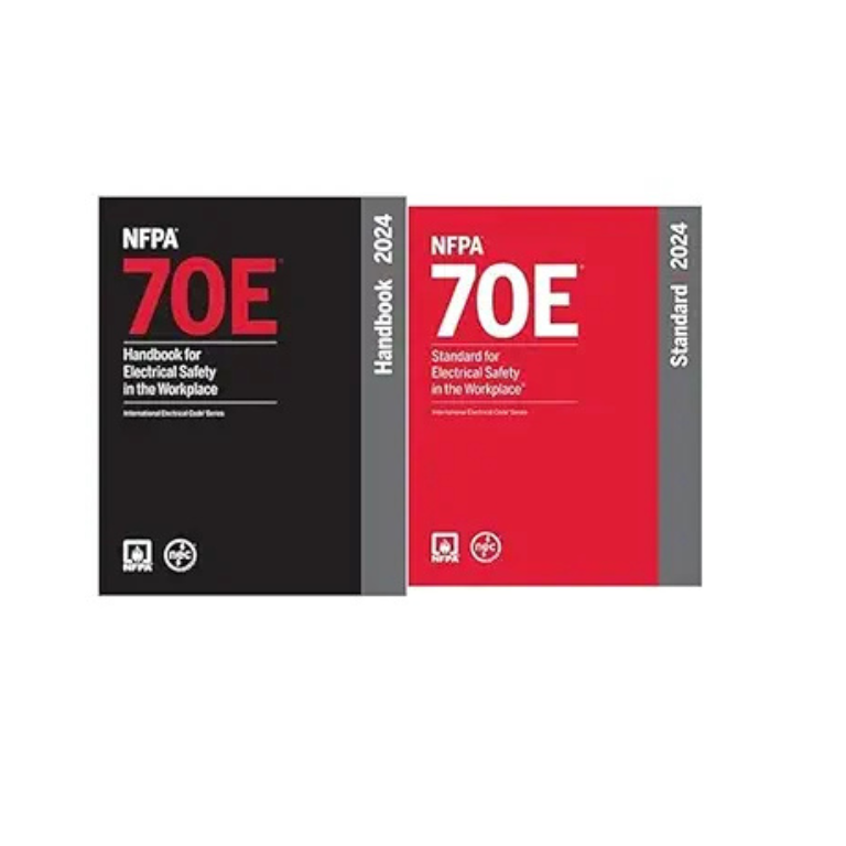 NFPA 70E Handbook and 70E And Paperback Combo Set (Pack of 2)